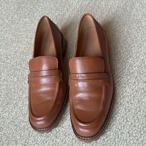Madewell Tan Loafers